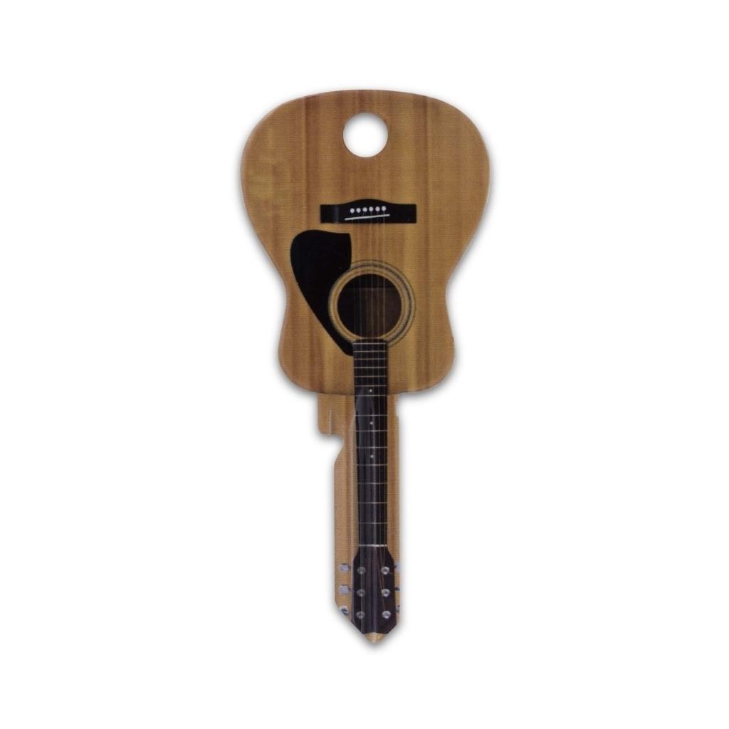 Nøgleemne - 5-stift - Guitar-motiv