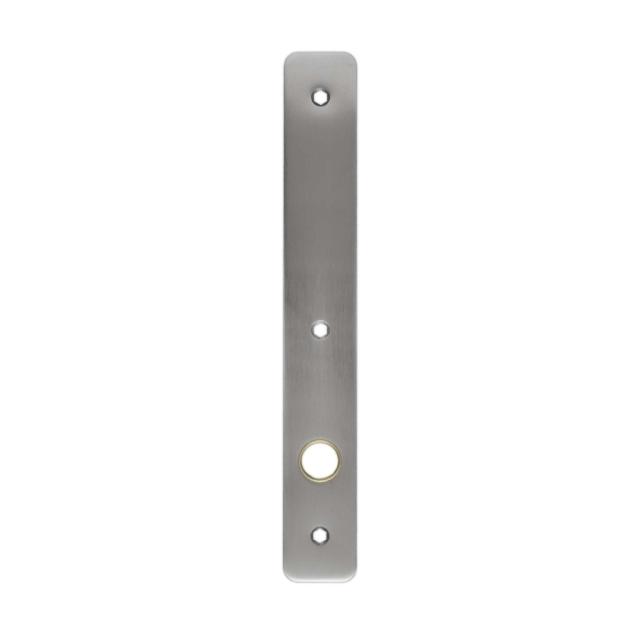 Langskilt m/grebshul (smalprofil) - 230 mm - Børstet