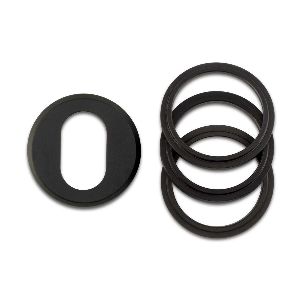 Oval universal cylinderring (udvendig) - 6-21 mm - Matsort
