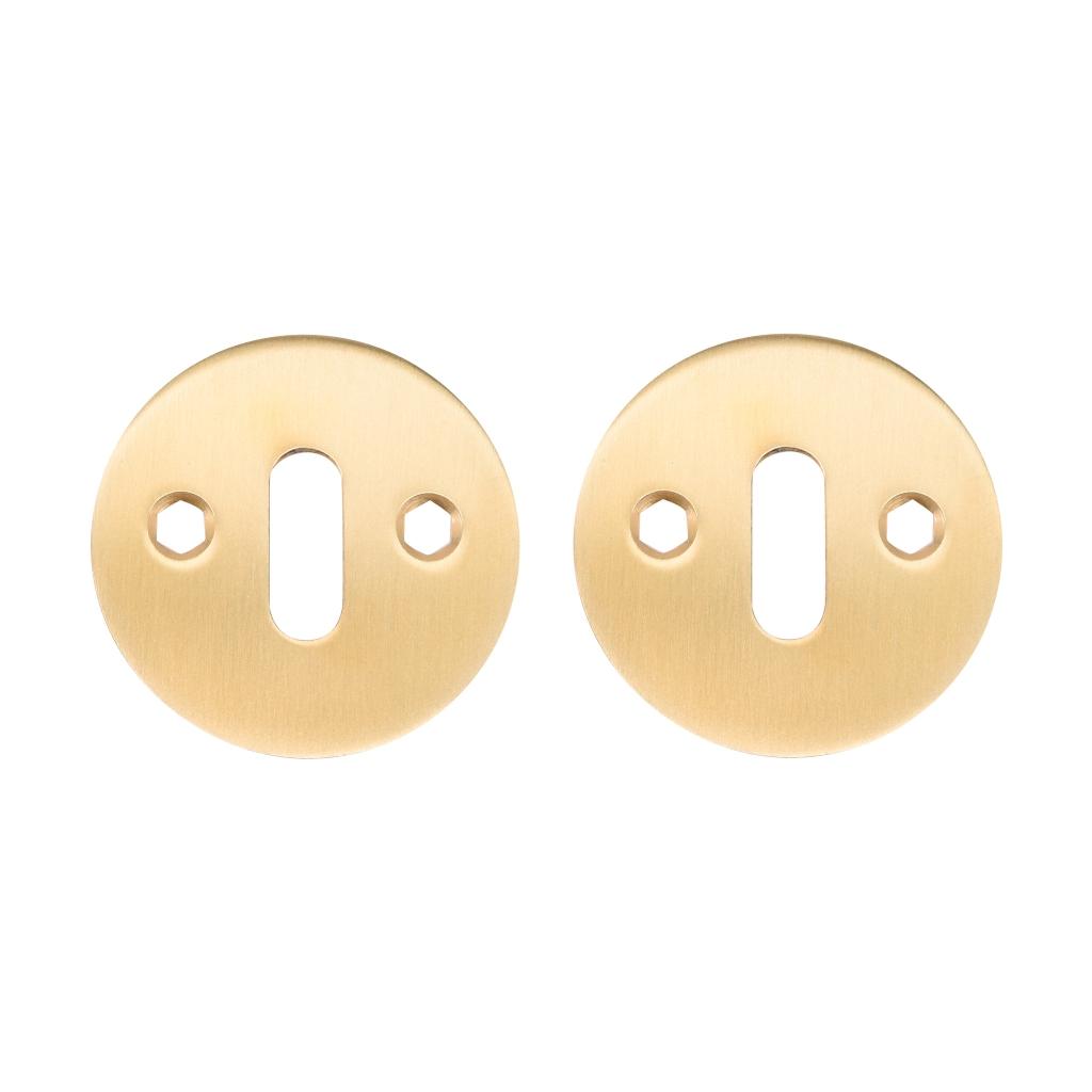 Nøgleskilte - CC 30 mm - Mat messing