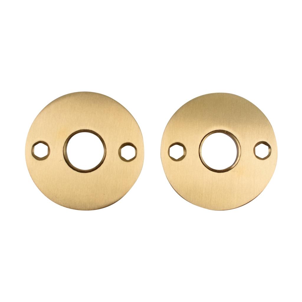 Dørgrebsroset - CC 38 mm - Mat messing