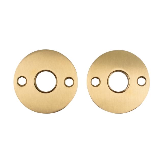 Dørgrebsroset - CC 38 mm - Mat messing