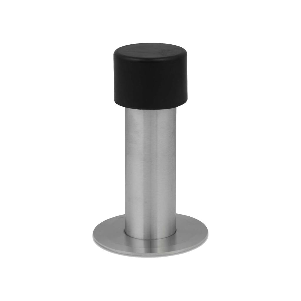 Dørstopper til gulv/væg (kampagnemodel) - 75 mm - Børstet