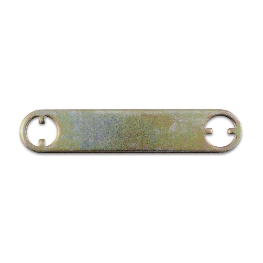Kamstykke til postkassecylinder - 68 mm - Elforzinket