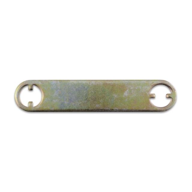 Kamstykke til postkassecylinder - 68 mm - Elforzinket