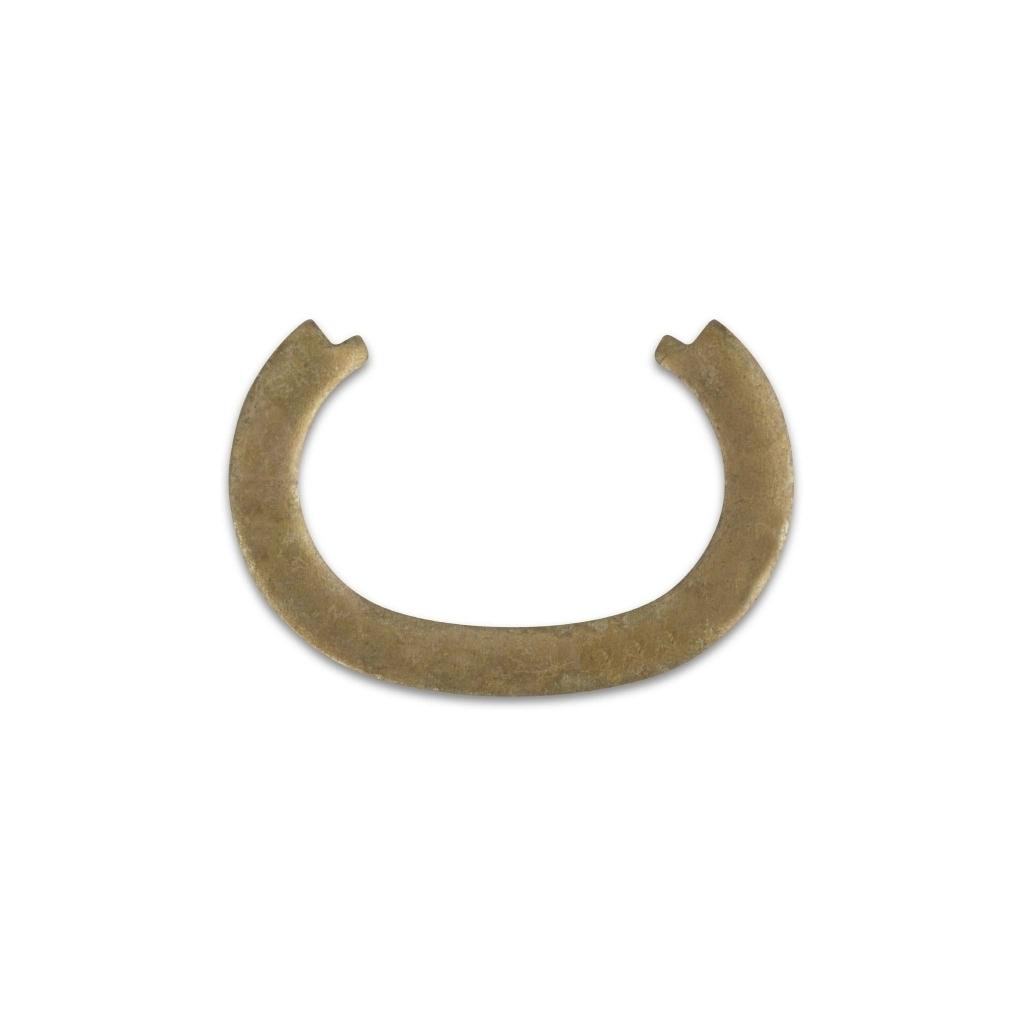 Låsering til dråbecylinder - 23x16 mm - Mat