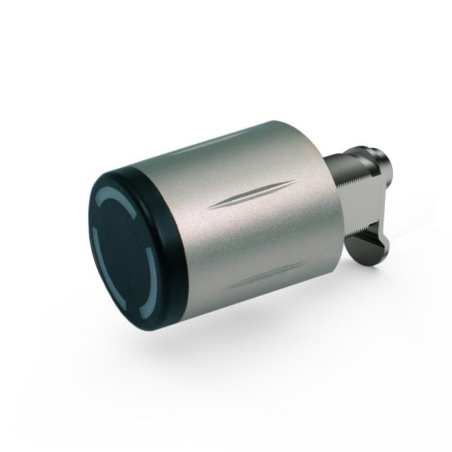 Elektronisk postkassecylinder - GUARD - Børstet/sort
