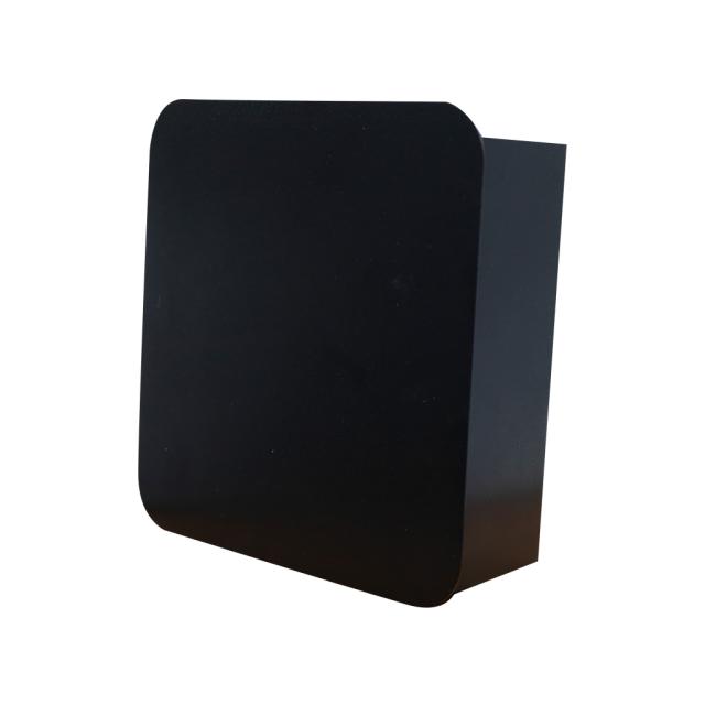 Nøgleskab - 160x160 mm - Sort
