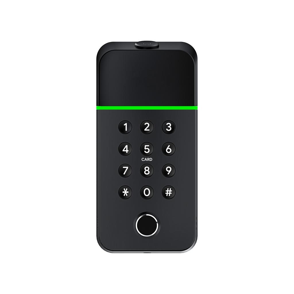 Adgangskontrol - 130x63 mm - Sort