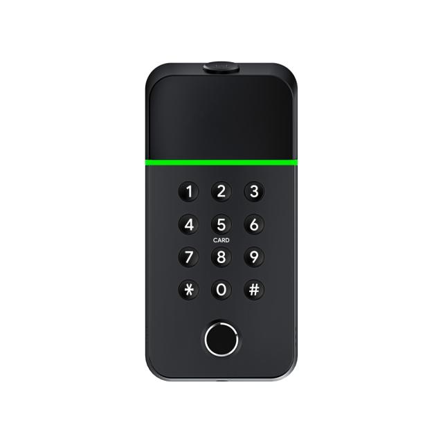 Adgangskontrol - 130x63 mm - Sort