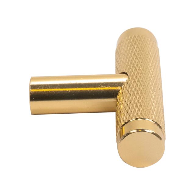Møbelgreb Essence - 50 mm - Guld/diamantmønster