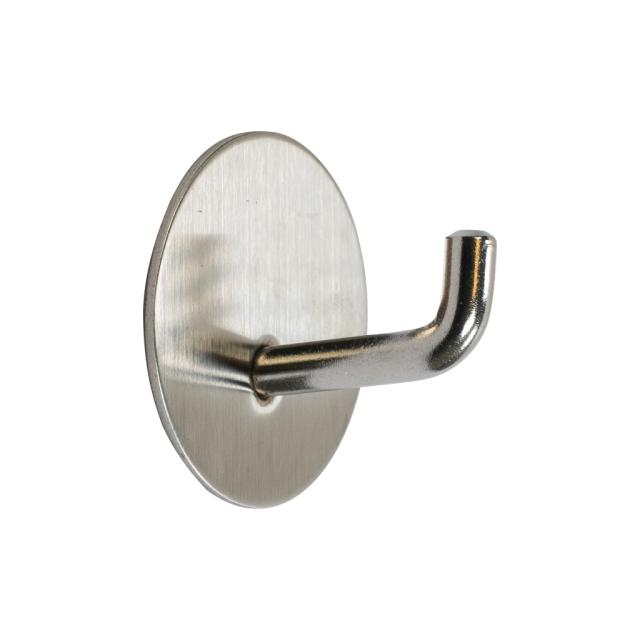Selvklæbende krog - Ø45 mm - Stål
