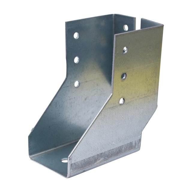 Bjælkesko m/indadvendt flige - 46x100 mm - Galvaniseret