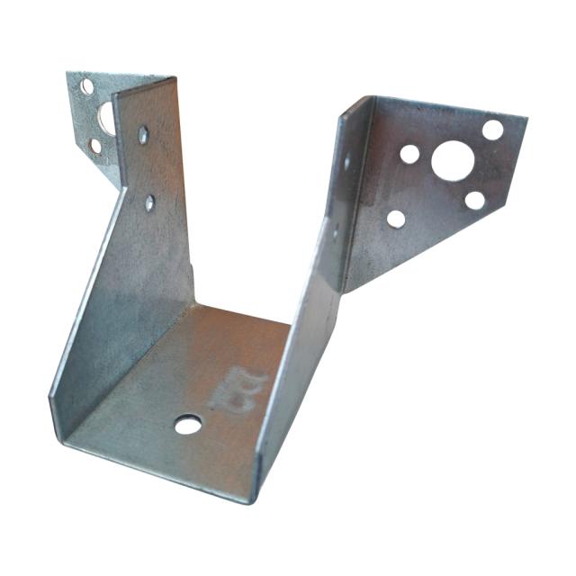 Bjælkesko m/udadvendt flige - 46x82 mm - Galvaniseret