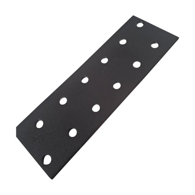 Sømplade - 40x120 mm - Sort