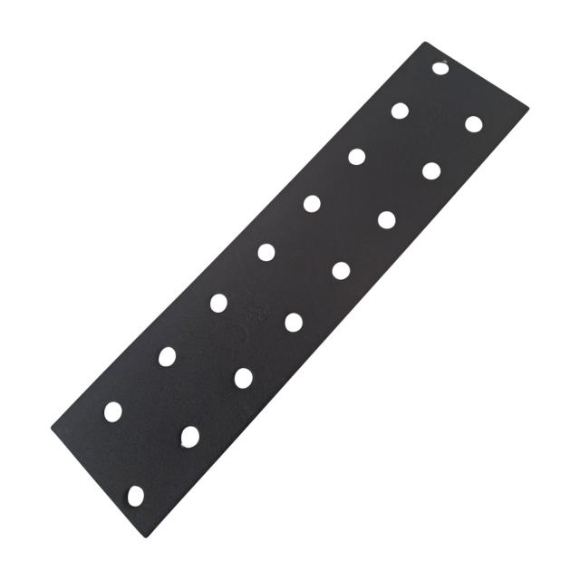 Sømplade - 40x160 mm - Sort