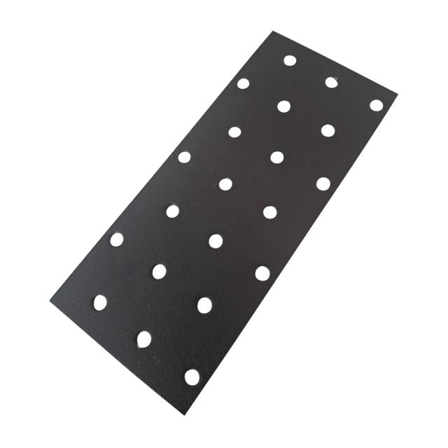 Sømplade - 60x140 mm - Sort