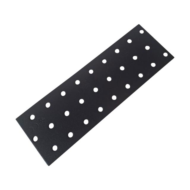 Sømplade - 60x180 mm - Sort
