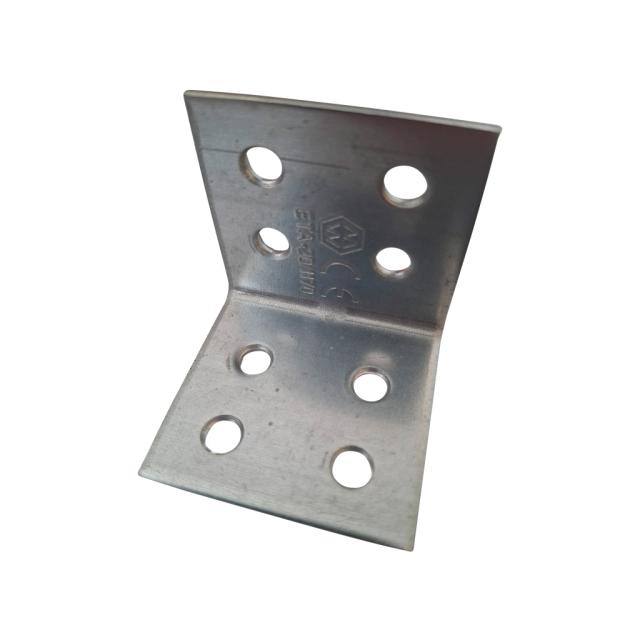 Vinkelbeslag - 40x40 mm - Galvaniseret