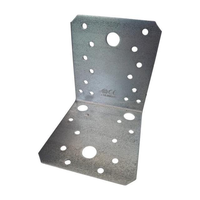 Vinkelbeslag - 105x90 mm - Galvaniseret