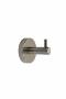 Krog m/tap - 50x55 mm - Nikkel