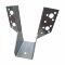 Bjælkesko m/udadvendt flige - 46x127 mm - Galvaniseret