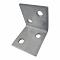 Vinkelbeslag - 30x30 mm - Galvaniseret