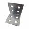 Vinkelbeslag - 40x40 mm - Galvaniseret