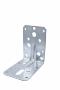 Vinkelbeslag m/rib - 90x60x2,5 mm - Galvaniseret