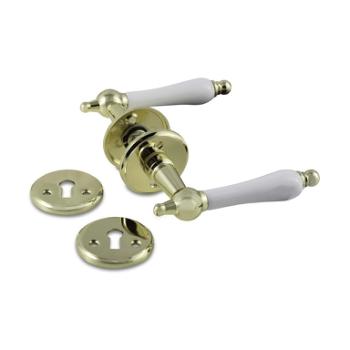 Husmandsgreb - Ø20 mm - Poleret/hvid