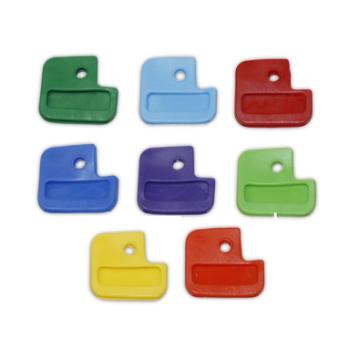 Nøglehætter - 6-stift - Ass. farver