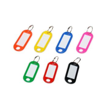 Nøglevedhæng - 50x20 mm - Ass. farver