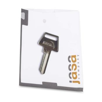 Nøglepose - 90x70 mm - Hvid