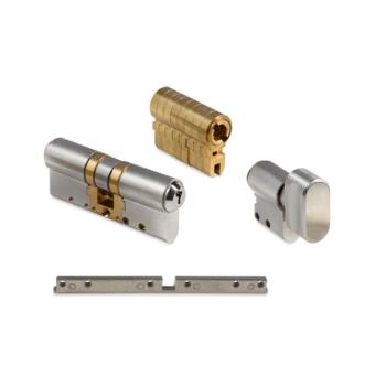 Universal dråbecylinder m/vrider og sideskinne - SYSTEM - Matforniklet