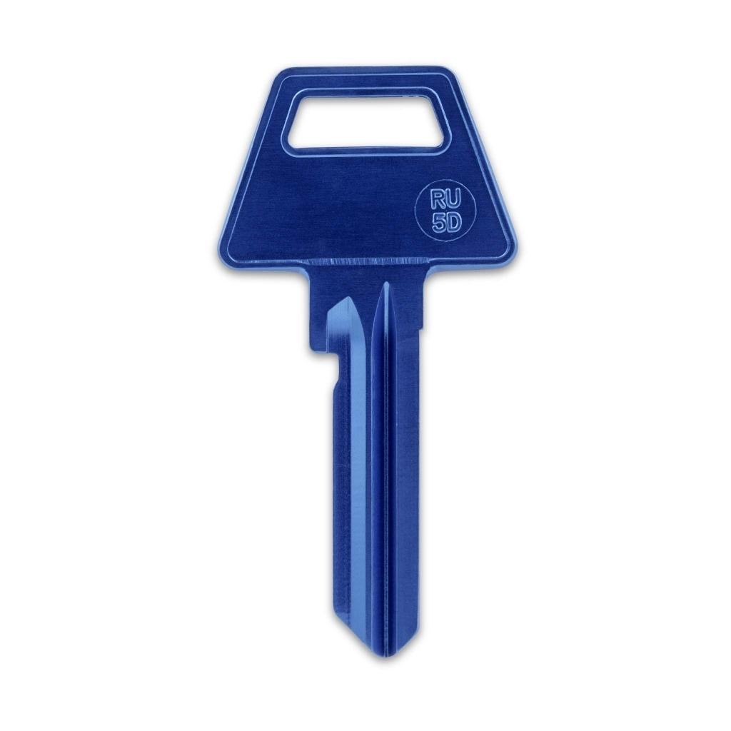Nøgleemne - 6-stift - Blå