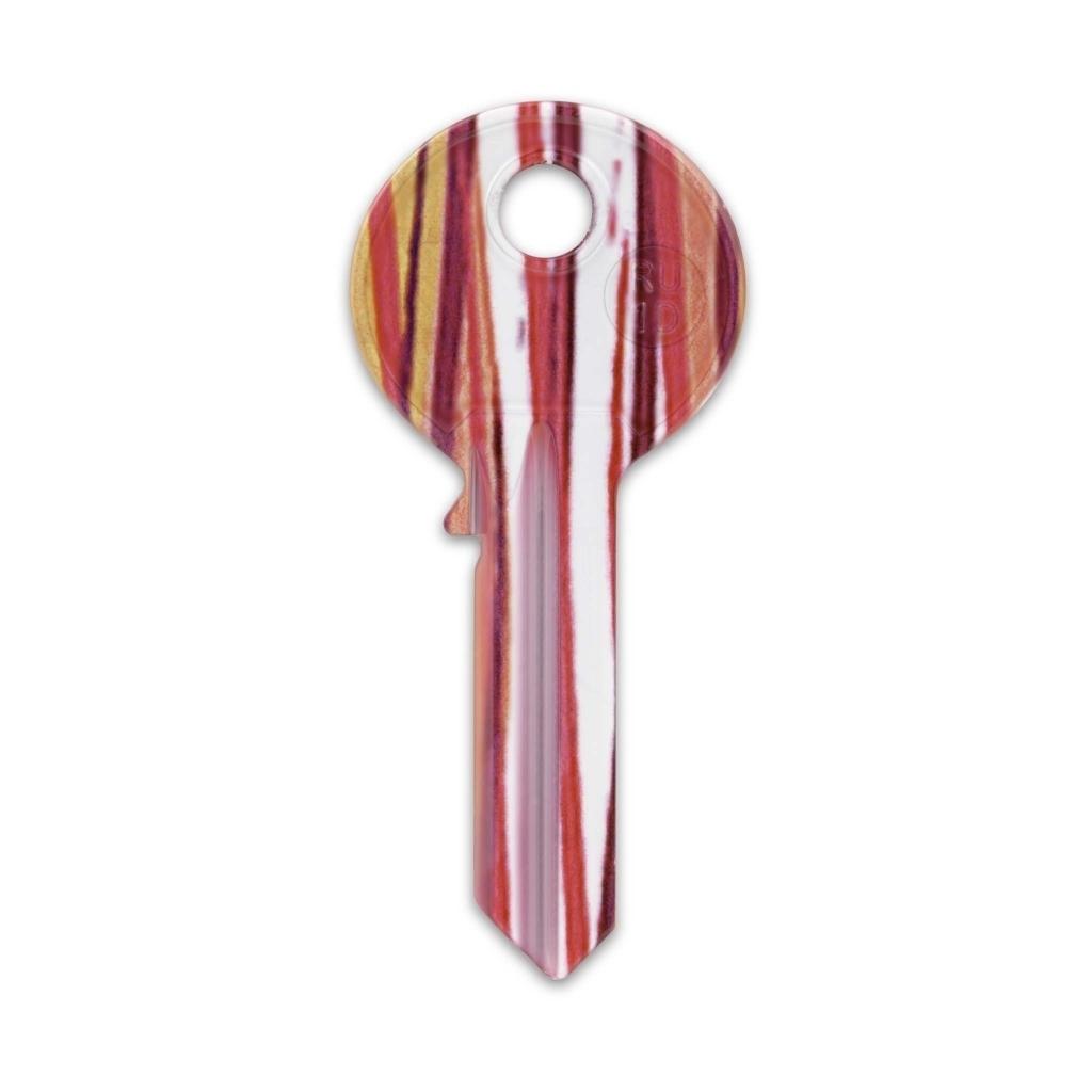 Nøgleemne - 5-stift - Lollipop-motiv 