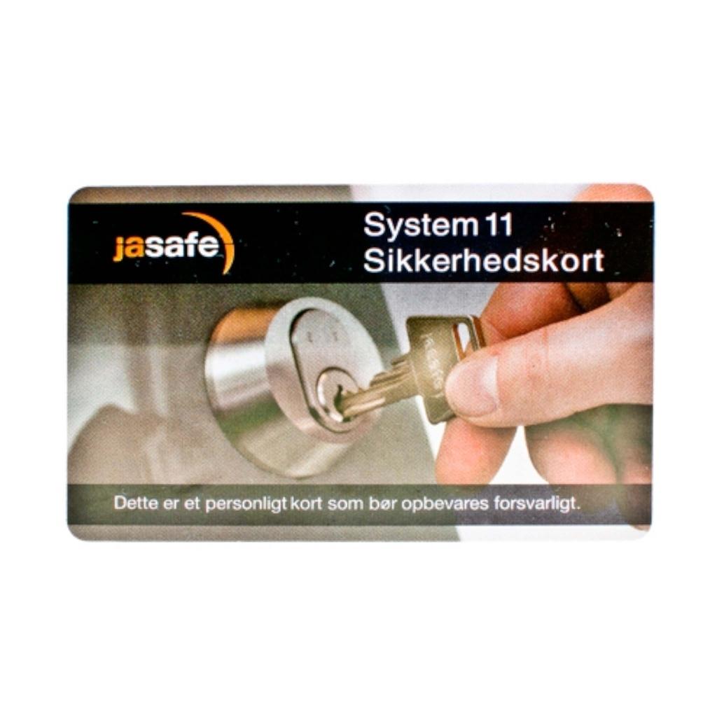 Sikkerhedskort - SYSTEM 11 - Plast