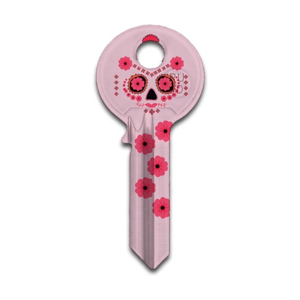Nøgleemne - 5-stift - Mexico Pink-motiv 